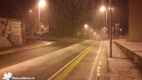 Neve a Matera: 26-27 Novembre 2013
